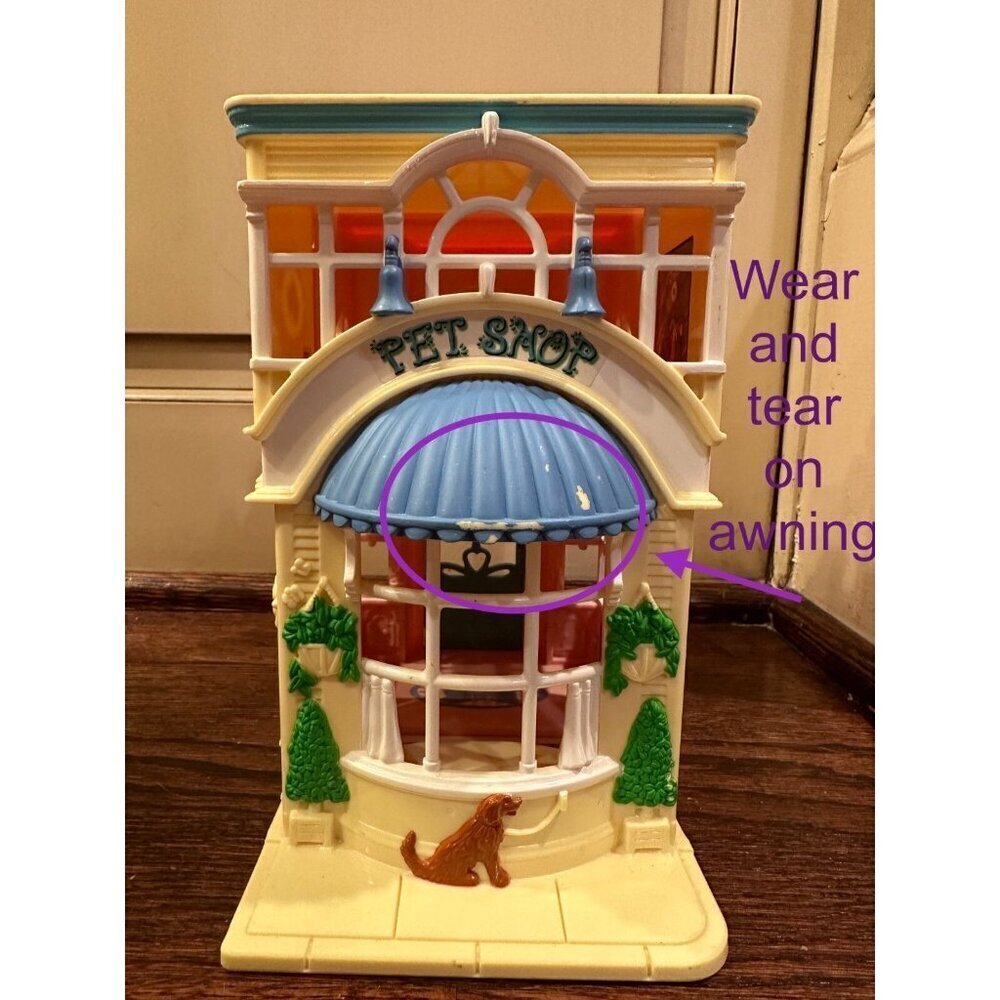 Fisher Price Sweet Streets Pet Shop And Beauty Salon Loving Family Mattel 2001 - Picture 2 of 7